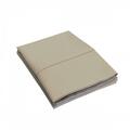 Luxor Treasures 300 King Pillow Cases- Percale Solid Patterned - Tan P300KGPC SLTN